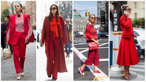 How To Wear Red This Seasons Hottest Trend The Trend Spotter