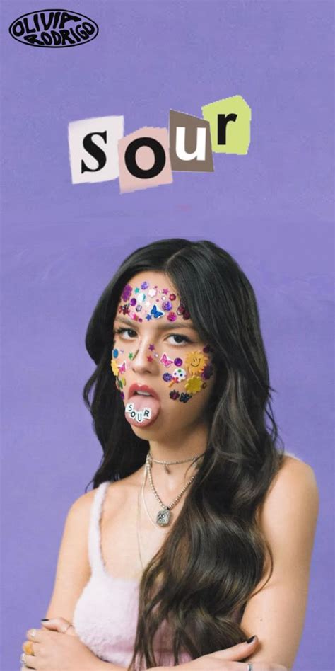 Olivia Rodrigo Sour Wallpaper In 2021 Purple Aesthetic Grunge
