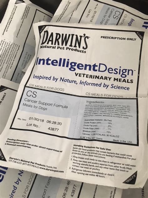 Feeding your dog a raw diet will positively affect many aspects of their health, but before you get started, it's important to understand how and why a raw a diet that may fit your lifestyle, beliefs, and make you feel good might not be appropriate for your pet. Darwin's Raw Dog Food Cancer Support Formula - Intelligent ...