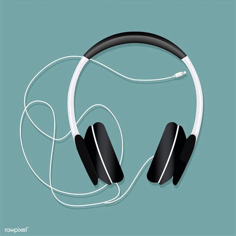 Logo Design Flat Design Free Image Over Ear Headphones Headset