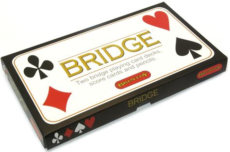 Bridge Set Bridge Playing Card Game Card Games Playing Cards