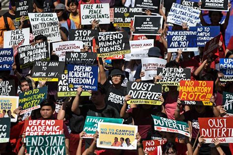 On 34th Edsa Anniversary Groups Slam Duterte For Being Marcos Like