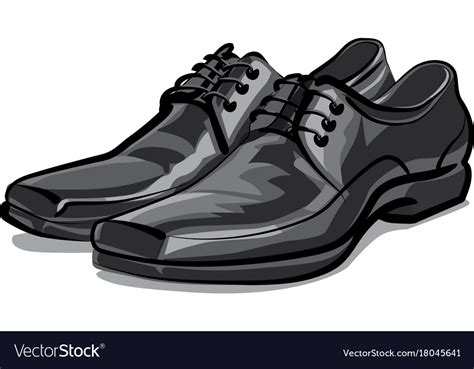 Mens Shoes Vector