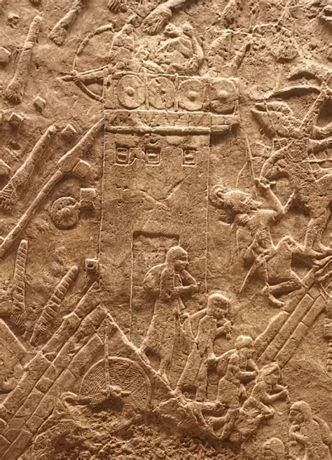 The Throne Of Sennacherib At The Siege Of Lachish