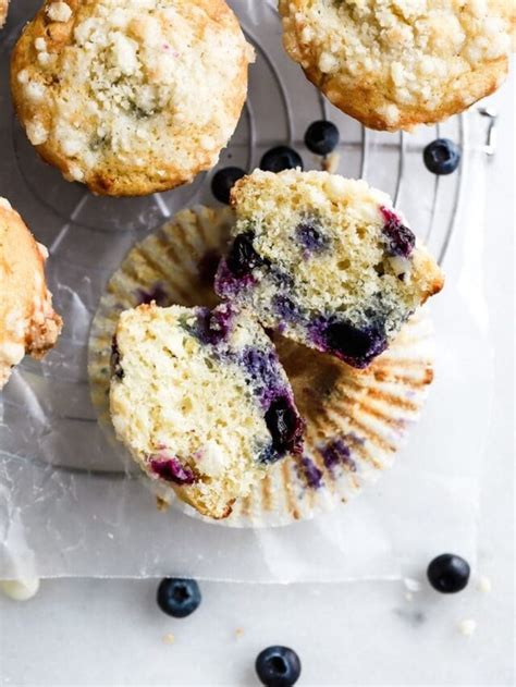 Buttermilk Blueberry Muffins Baran Bakery