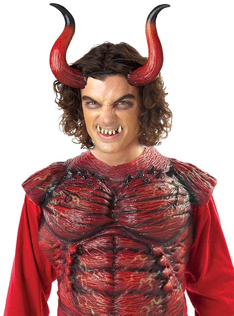 Hellion Devil Horns And Teeth Devil Horns Halloween Accessory