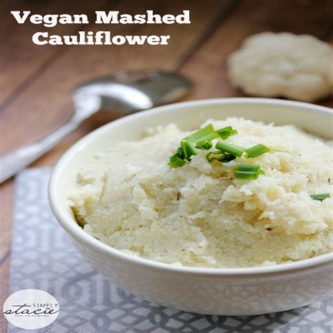 Vegan Mashed Cauliflower