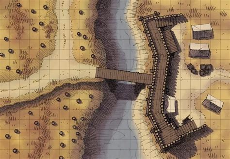Grid Maps Town Dnd Small Tabletop Rpg Maps Fantasy Map Dungeon Maps