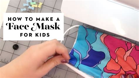 How To Make A Diy Face Mask For Kids