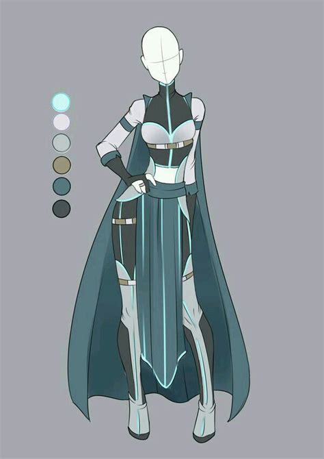 Futuristic Outfit Character Outfits Clothes Design Anime Outfits