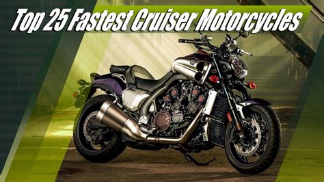 Is it possible for cruiser motorcycles to outrun supersport motorcycles? Top 25 Fastest Production Cruiser Motorcycles (0-60 mph ...