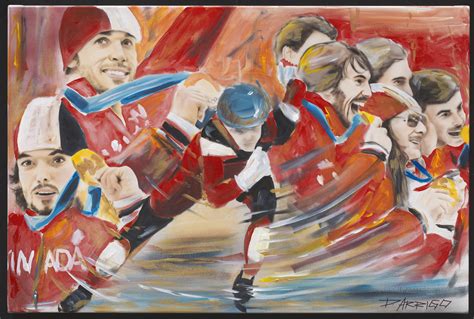 Original 2010 Olympic Paintings Up For Auction Team Canada Official
