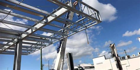 Gas station canopy repair is always in demand. Steel Structure Gas Station Canopy,Gas Station Canopy ...