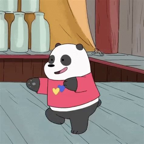 We Bare Bears Panda GIF WeBareBears Panda Gif Discover Share GIFs Dancing Animated Gif