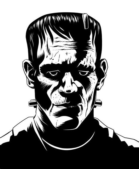 Pin By Jeanne Loves Horror💀🔪 On Black And White Horror Frankenstein