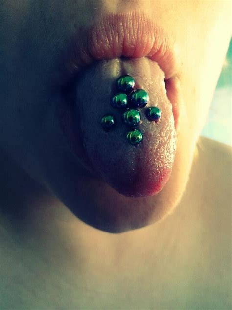 20 Multiple Tongue Piercings