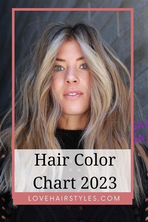 Salon Hair Color Chart Blonde Color Chart Blonde Hair With Roots