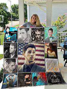 Nick Jonas Blanket Ha0910 Quilt In 2021 Quilt Blanket 3d Quilts Quilts