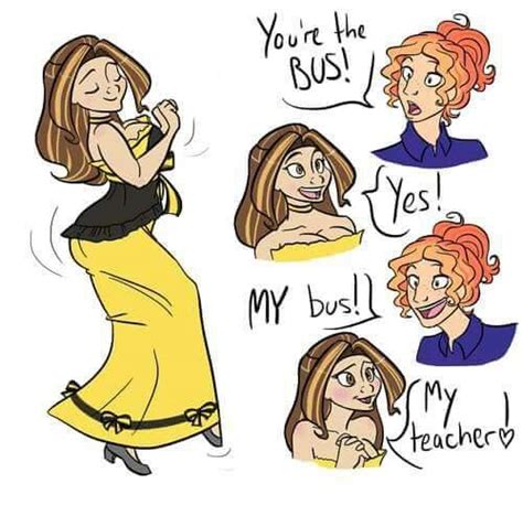 ms frizzle and bus magic school bus miss frizzle funny comics