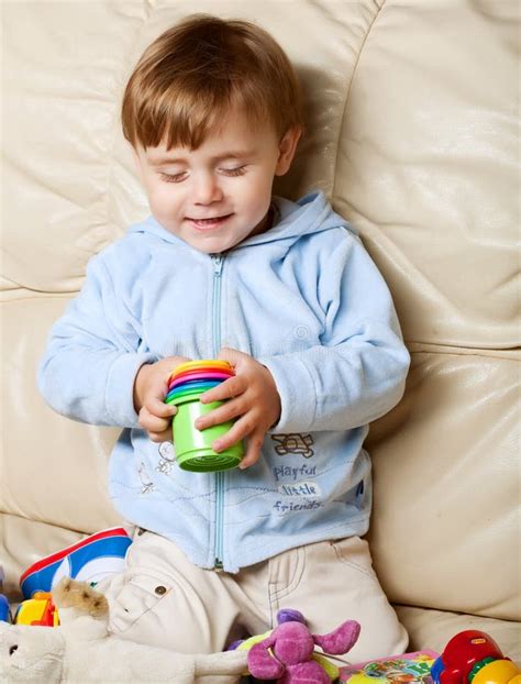 Cute Little Boy Stock Photo Image Of Happy Offspring 12827476