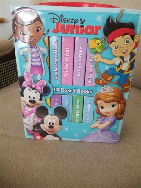 Disney Junior 12 Board Books Library Ebay
