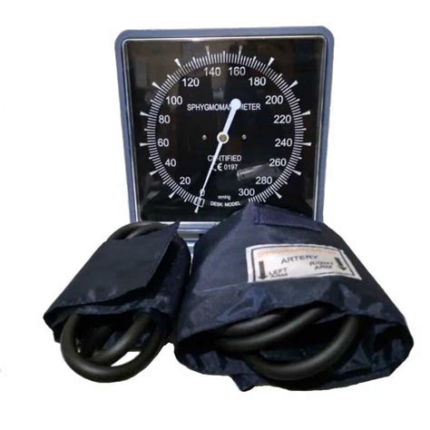 Wall Or Desk Type Aneroid Sphygmomanometer Blood Pressure Bp With Adult