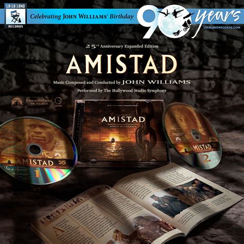 La La Land Records Amistad 25th Anniversary Expanded Limited Edition