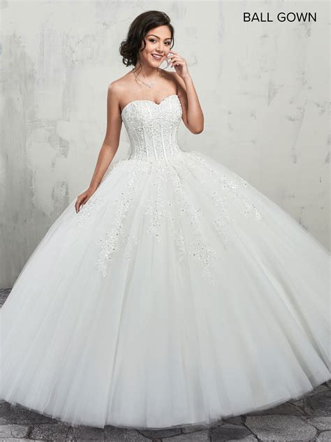 Bridal Ball Gowns Style Mb6001 In Ivory Or White Color