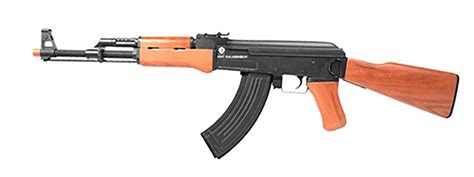 Cybergun Kalashnikov Ak47 Electric Blowback Aeg Rifle Real Wood Cb