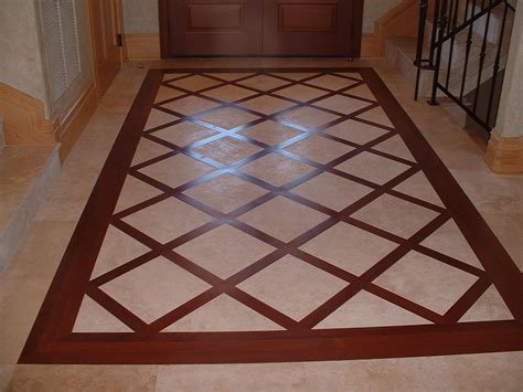 Marble Floor With Wood Inlay Yahoo Image Search Results Patterned