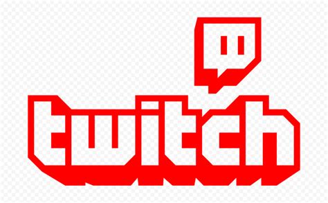 Hd Red Twitch Official Logo Transparent Background Png Citypng