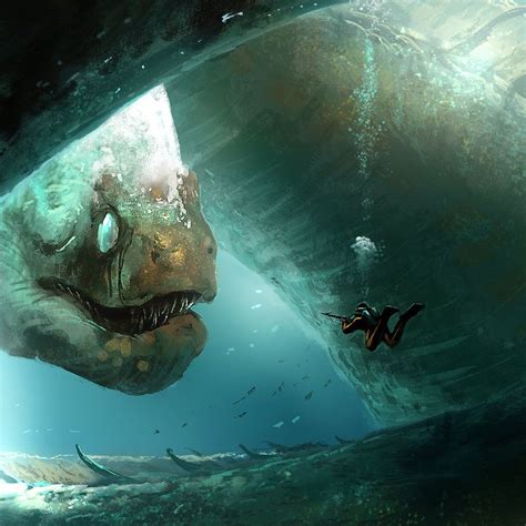 Deep Sea Monster Concept Art