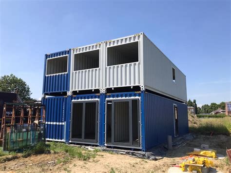 Modified Shipping Container Construction Site Office Steel Structure