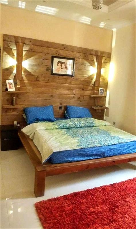 | this pretty headboard lights up with some christmas lights, but make no mistake, they're amazing the whole ideas for headboards you can build on your own or a bit of help from your family. TOP 10 Headboard lamps 2019 | Warisan Lighting
