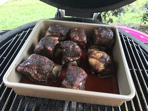 Beef Short Ribs Big Green Egg Egghead Forum The Ultimate Cooking Experience