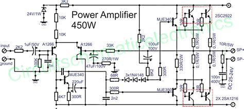 In this post i make a 1000 watts r.m.s amplifier using 2sc5200& 2sa1943 transistor. Componente, Amplificador de áudio Circuito página 16 Circuitos Próximo Gr Marshall Power Amp ...
