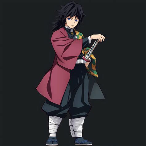 Archivo 3D Demon Slayer Giyuu Tomioka Katana Espada. Anime, manga