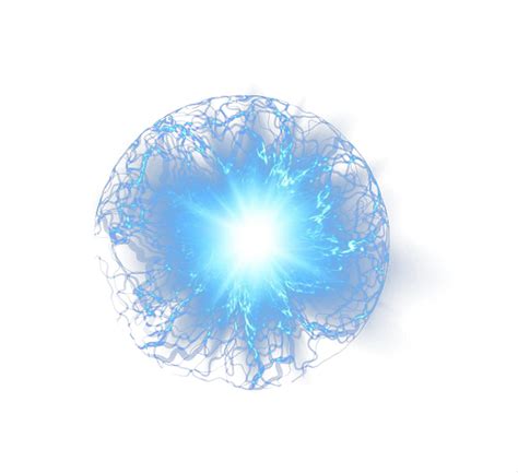 Download Free Blue Efficacy Fire Light Sphere Luminous Icon Favicon