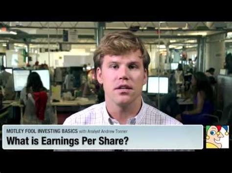 Further, it is considered to be a significant financial parameter as it helps to gauge a company's financial health. What is Earnings Per Share? - YouTube