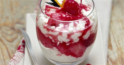 Sweet Rice Dessert With Rhubarb Recipe Eat Smarter Usa