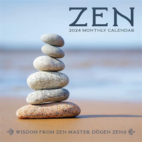 Zen Wall Calendar 2024 Berny Celesta