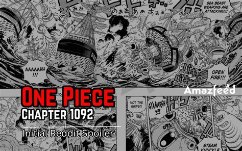 One Piece Chapter 1092 Full Reddit Spoiler Raw Scan Release Date
