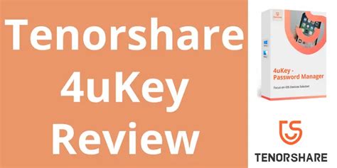 Tenorshare 4uKey Review 2024 Features Limitations Prices