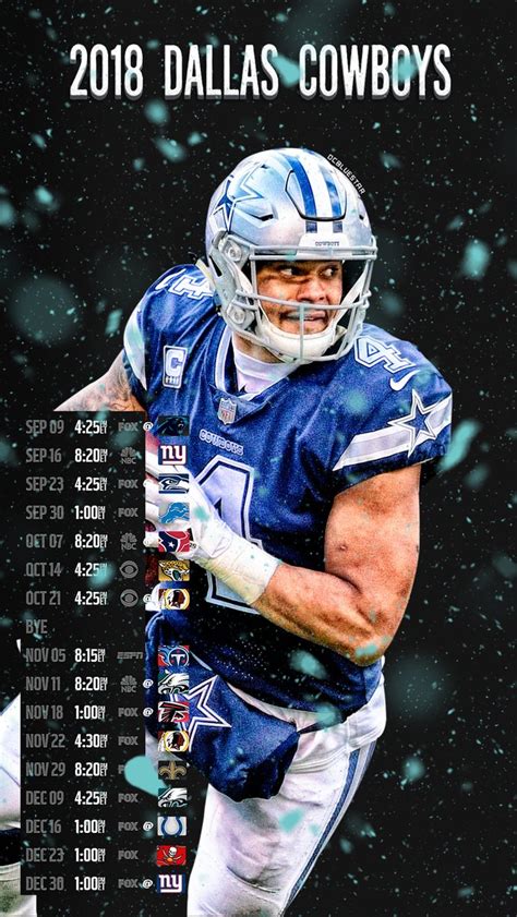 Dallas Cowboys Schedule Eljaneibhinn