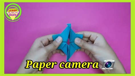 Camera Origami How To Make Paper Camera Paper Camera कागदाचा