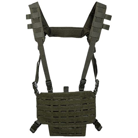 Mil Tec Chest Rig Lightweight Olive Drab Safe Zone Airsoft