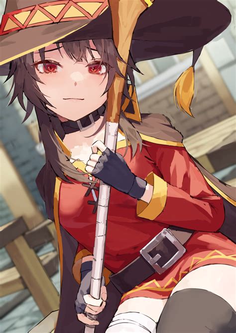 Megumin Fagi Kakikaki Kono Subarashii Sekai Ni Shukufuku Wo Anime Artist Аниме арт