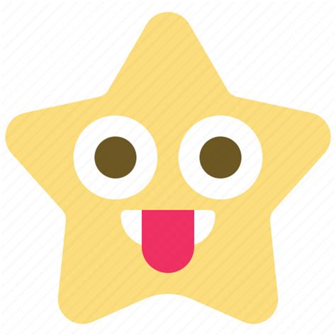 Emoji Mock Expression Star Emoticon Face Icon Download On Iconfinder