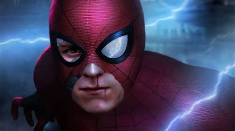 Tom Holland Red Spider Man Marvel Aesthetic