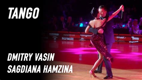 Dmitry Vasin Sagdiana Hamzina Tango Argentino Amber Couple 2019 Youtube